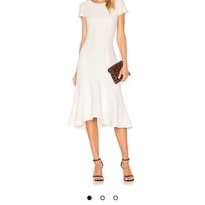 Revolve Evalina dress in ivory